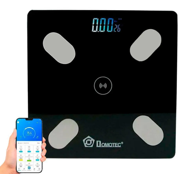 Ваги для підлоги Електронні DOMOTEC MS-2017 180кг Smart APP 7382 Одеса - фото 5