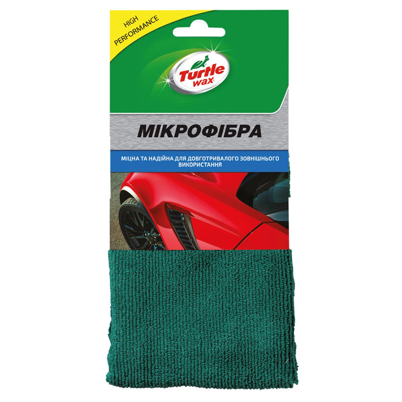 Ганчірка з мікрофібри Turtle Wax 40х40см Львів - фото 1