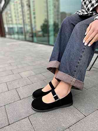 MOD GAR Лофери жіночі MOD GAR 9764 чорні (весна-осінь, замша натуральна) (5807) Коломия