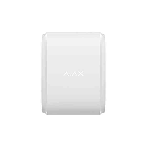 Бездротовий вуличний двонаправлений датчик руху типу «штора» Ajax DualCurtain Outdoor white Київ