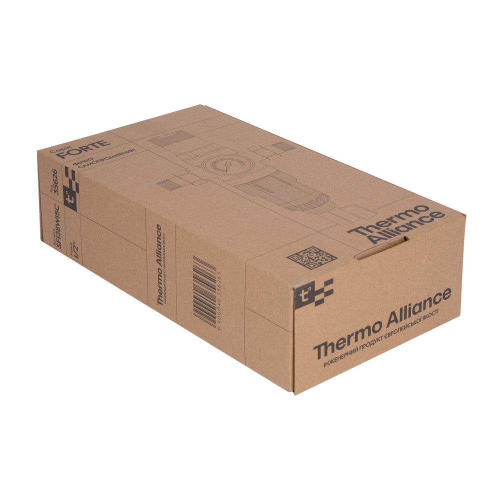 Фільтр самопромивний Thermo Alliance Forte 1/2" з редуктором для холодної води SF128W15C Київ - фото 9