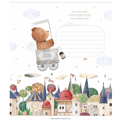 Зошит Школярик Precious moments 12 аркушів коса лінія (012-3506C) Вінниця - фото 5