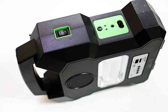 Потужна Сонячна станція GDLite GD-1000A. Панель, ліхтар, power bank + FM-радіо + Лампи + Bluetooth Чернівці