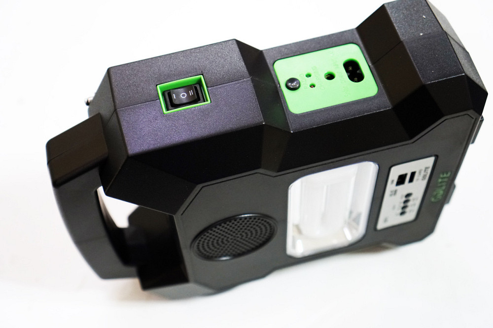 Потужна Сонячна станція GDLite GD-1000A. Панель, ліхтар, power bank + FM-радіо + Лампи + Bluetooth Чернівці - фото 4