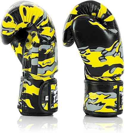 Боксерські рукавиці Fairtex BGV-ONE X STBG (натуральна шкіра) 12 унцій (бинти в комплекті) Каменское