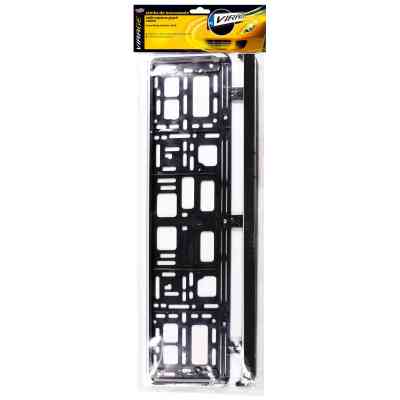 Рамка номерного знака VIRAGE чорна (93-001) Вінниця