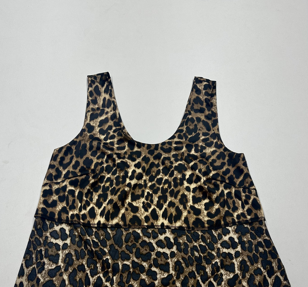 Шелковая базовая майка удлиненная Тигровый M Харьков - изображение 6