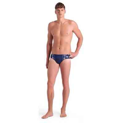 Плавки Arena Poseidonia Swim Briefs 007338-701 темно-синій, білий 85 (3468337382287) Винница