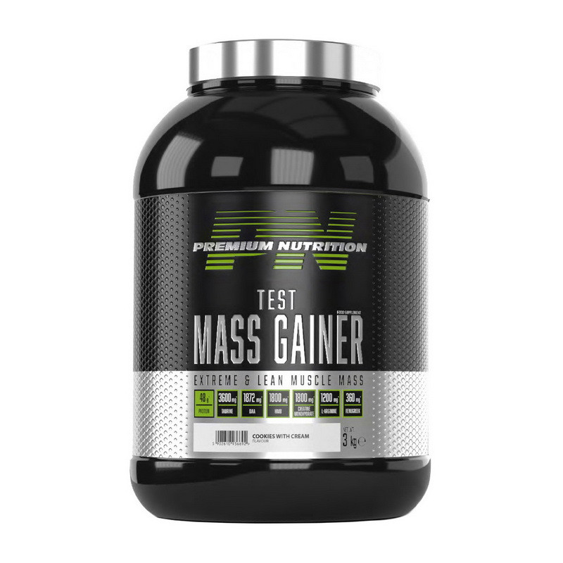 Test Mass Gainer (3 kg, cafe frappe) Луцк - изображение 1