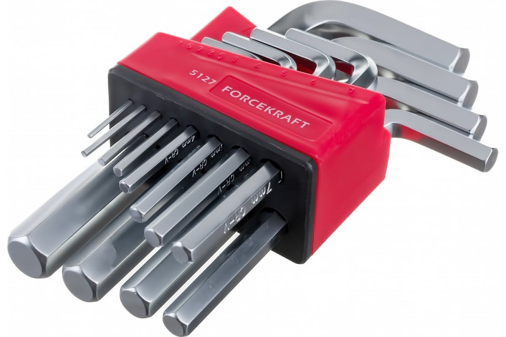 Набір ключів Г-подібних 6-гранних, 12пр. (1.5, 2, 2.5, 3-8, 10, 12, 14мм), у блістері Одеса - фото 2