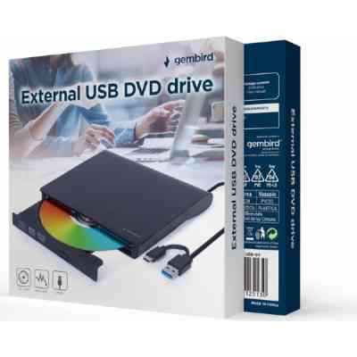 Оптический привод DVD-RW Gembird DVD-USB-03 Винница
