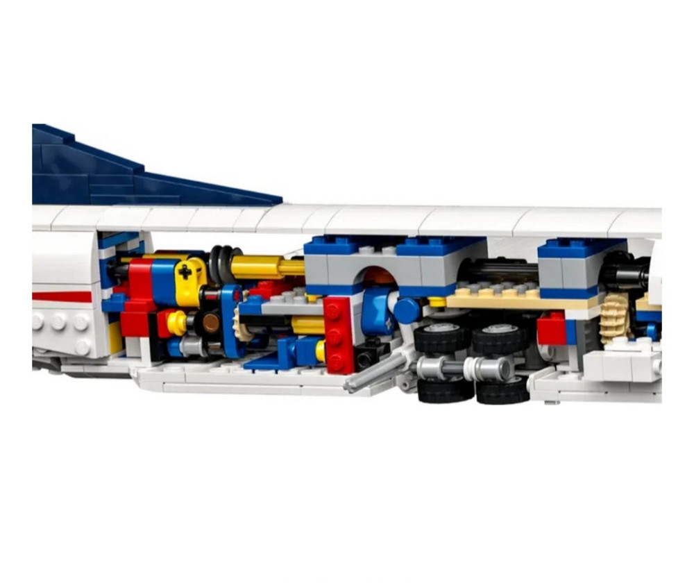 Конструктор Icons Concorde (2083 деталей)| Легендарний надзвуковий літак з коробкою Київ - фото 5