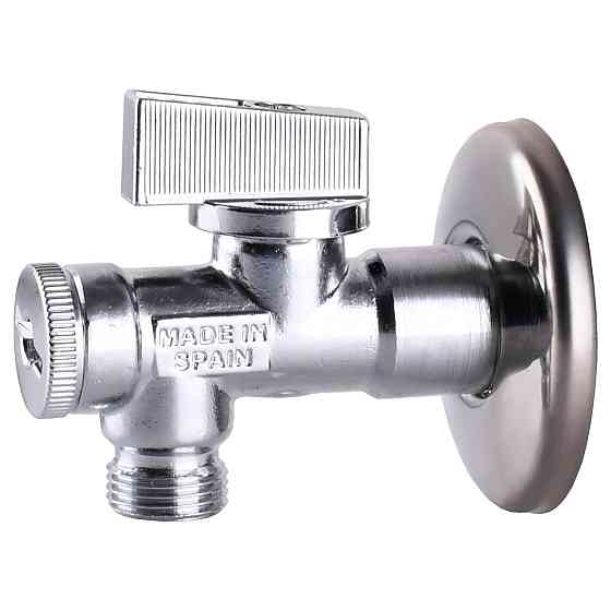 Кран шаровый угловой с фильтром ARCO 1/2″x1/2″ 02400MAC (000005743) Киев