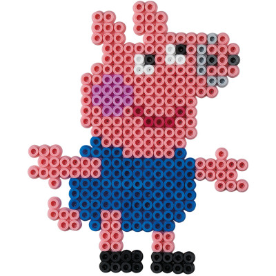 Набор для творчества Hama термомозаика Большой набор Свинка Пеппа 5+ (HM-7952) Винница - изображение 3