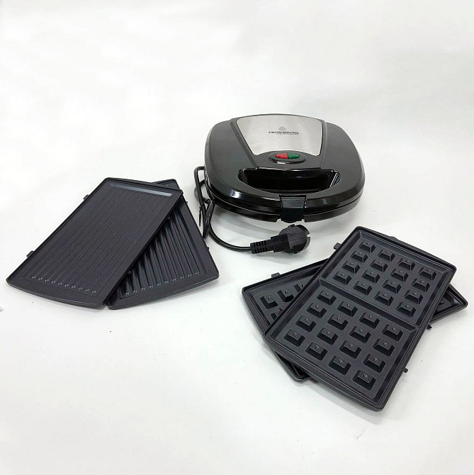 Электрический гриль с поддоном, Гриль электрический многофункциональный барбекю универсальный OW-56 Львов - изображение 1