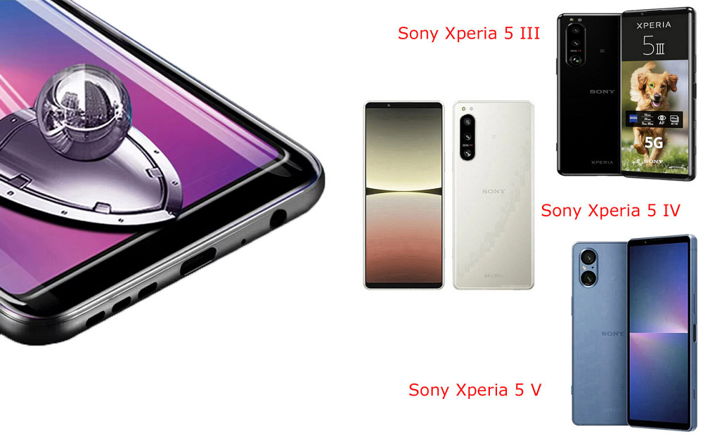 Защитное стекло DefenzoGlass для Sony Xperia 5 III, Xperia 5 IV, Xperia 5 V – двойная прочность Киев - изображение 1
