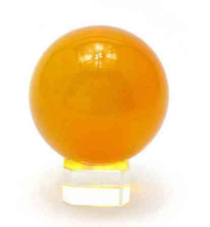 Фигурка Шар оранжевый хрустальный Киев
