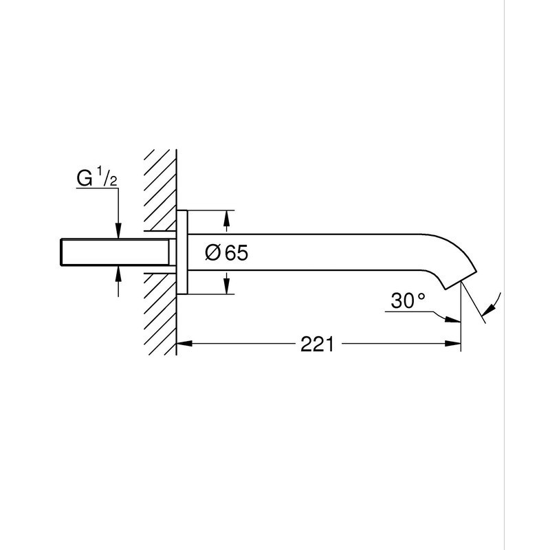 Вилив для ванни Grohe Essence (13449001) ( 16722 ) ( 26096 ) Харків - фото 4