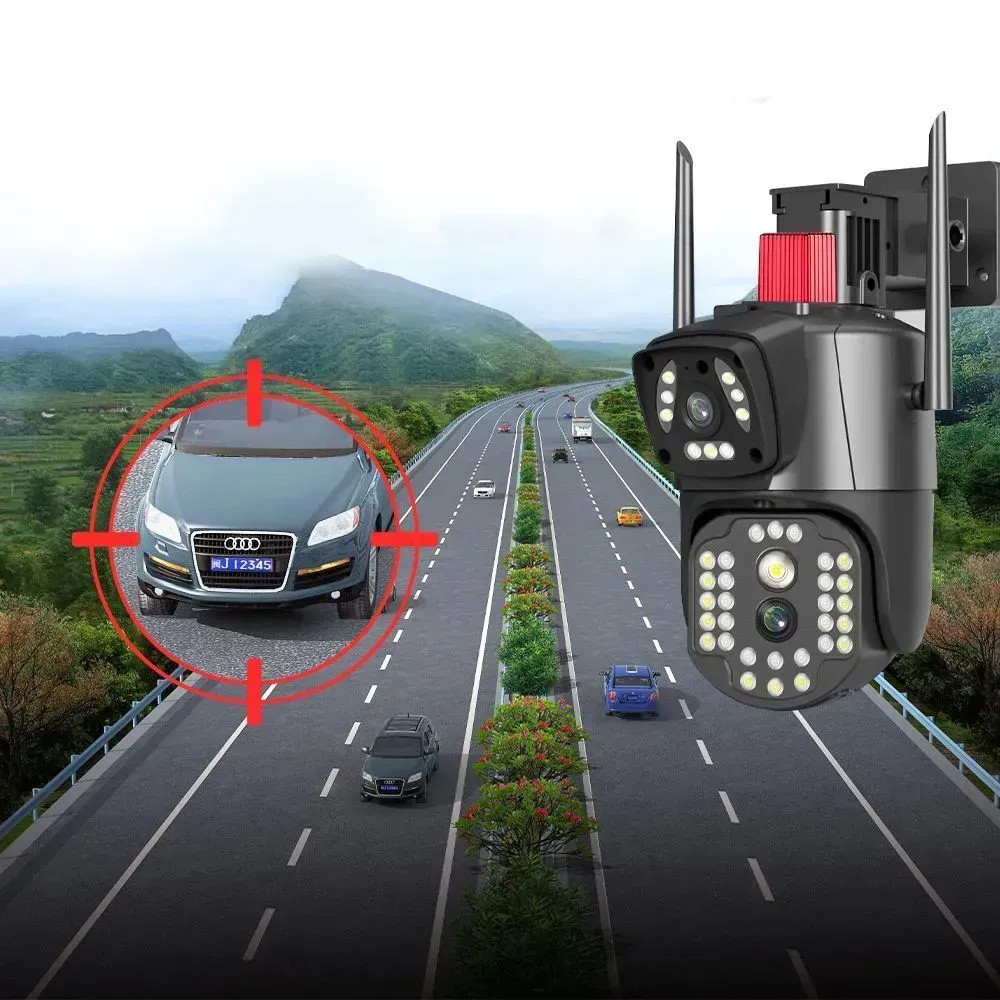 Уличная WiFi камера видеонаблюдения 8Мп,2 объектива SBR Киев - изображение 7