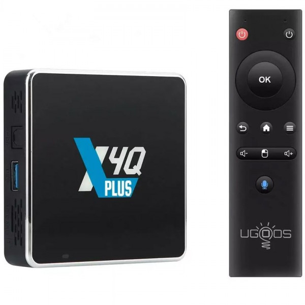 TV Медіаплеєр Ugoos X4Q PLUS 4/64Gb/Amlogic S905X4/Android 11/WiFi 2.4G+5G/BT 5.1/Miracast/BT GyroRC (X4Q Київ - фото 8