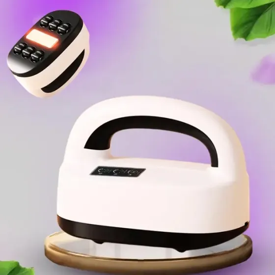 Аккумуляторный роликовый массажер с подогревом LKL-0128 вибрационный беспроводной для всего тела Коломия