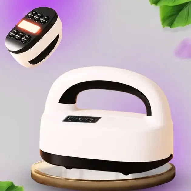 Аккумуляторный роликовый массажер с подогревом LKL-0128 вибрационный беспроводной для всего тела Коломия - фото 4