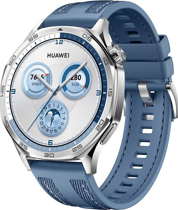 Смарт-годинник Huawei watch GT 5 Black/Blue 46 mm Global. Київ - фото 1