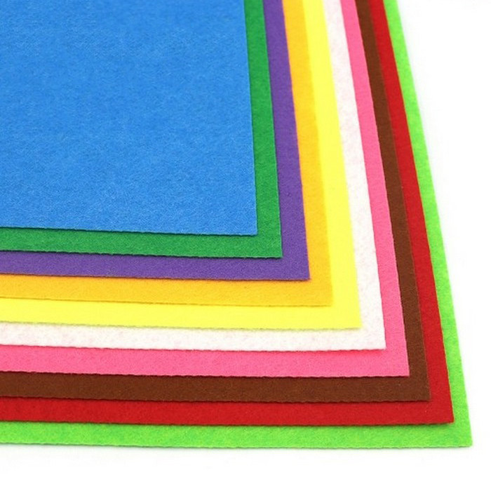 Фетрові листи для рукоділля HQ170-MIX3, 1,2 мм, A4 Вінниця - фото 1