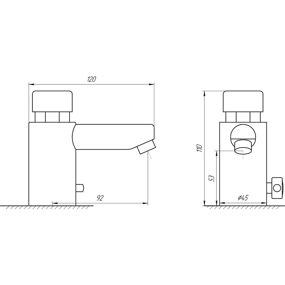 Змішувач-дозатор Tremolada 463 для умивальника Hot/Cold (Italy) Тернопіль - фото 4