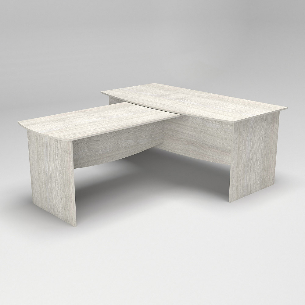 Стіл для переговорів Лідер, Дуб Шамоні Світлий, 1800/2220/760 Львів - фото 2