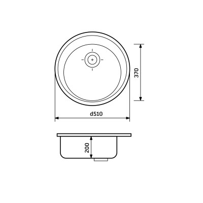 Мойка кухонная Adamant Sun Сахара + змішувач (4824296910102) Вінниця - фото 7