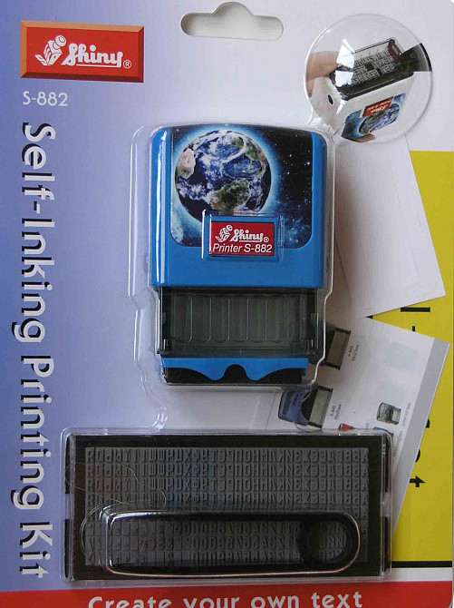 САМОНАБОРНЫЙ ШТАМП 3-СТР, СЕРИЯ 