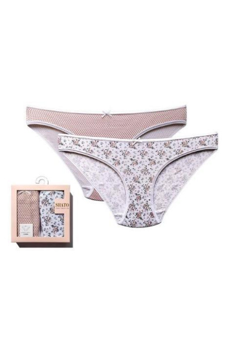 Жіночі бавовняні труси сліп 2 шт. Shato F-LP 511 Київ - фото 1