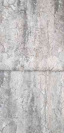 Обои виниловые на флизелине A.S.Creation UNITA 1.06x10 под камень структурные серые бежевые 79204-3 Киев