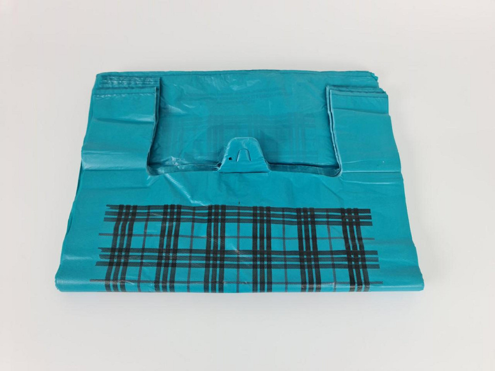 Пакет 40х60 "Клітка" Бірюза (50 шт.) Харків - фото 4