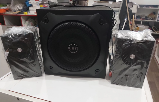 Компьютерные акустические колонки YST-5001 Big Bass (Black) Винница