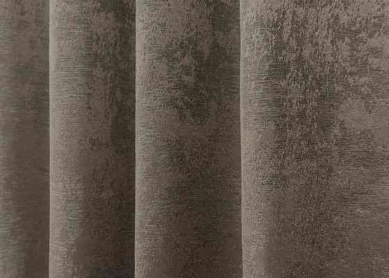 Комплект коротких штор VR-Textil Жаккард Sultan XO № 1486ш Какао 130х170 см 2 шт (35-0349) Киев