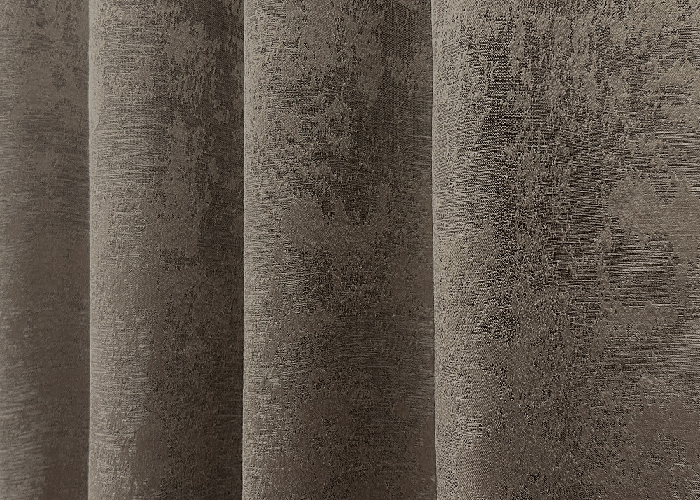 Комплект коротких штор VR-Textil Жаккард Sultan XO № 1486ш Какао 130х170 см 2 шт (35-0349) Киев - изображение 6