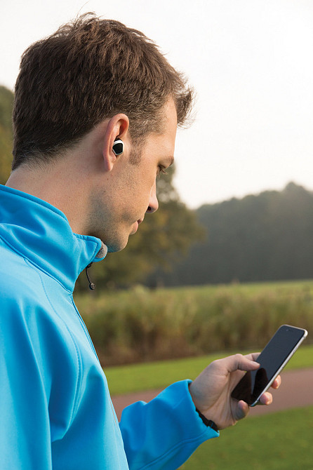 Наушники двойные беспроводные с футляром для переноски Ровно - изображение 7