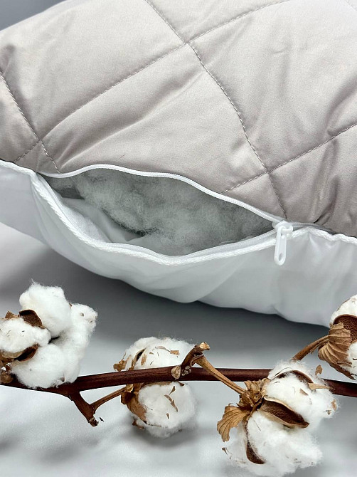 Подушка IDEIA Двокамерна з блискавкою 50х70 см (56860852) Чернівці - фото 5