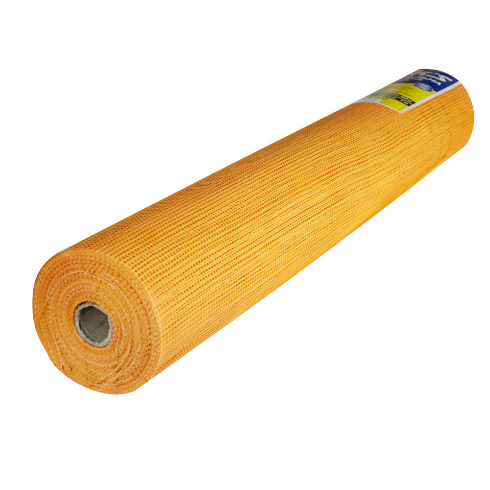 Сетка стекловолоконная 160 г/м2 1м х 50м оранжевая штукатурная WORKS Днепр - изображение 1