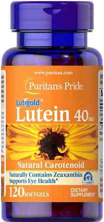 Лютеїн підтримка зору Puritan's Pride Lutein 40 мг 120 гел капс Київ