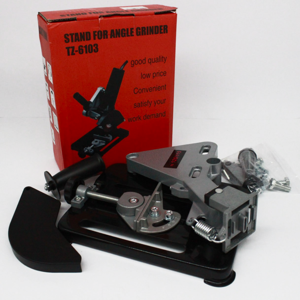 Стійка стенд для УШМ 115-125мм, PJL-801 / Стійка для кутової болгарки / Тримач для болгарки Київ - фото 10