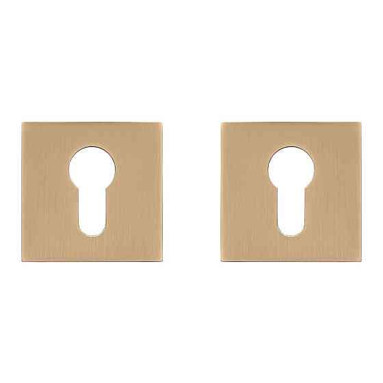 Накладки на циліндр Gavrohe Z25-EH GoldSB Сатинове золото Київ