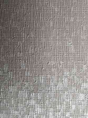 Шпалери вінілові на флізеліні Marburg Loft 0.53х10 сірі структурні зі срібним прожилком Київ