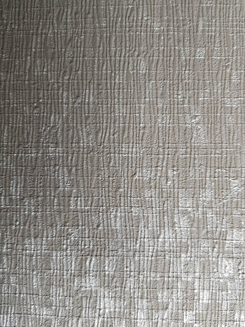 Шпалери вінілові на флізеліні Marburg Loft 0.53х10 сірі структурні зі срібним прожилком Київ - фото 2