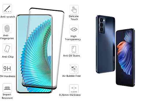Захисне скло HyperGlass Pro для Tecno Camon 18 (CH6n), Camon 18p (CH7n) – максимальна чутливість та захист Київ