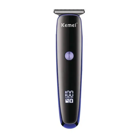 Акумуляторна машинка для стрижки волосся Kemei KM-828 з насадками Вінниця