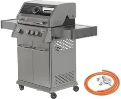 Гриль Grill gazowy nierdzewny 3 palnikowy z kuchenką 11,2 kW YG-20015 Киев - изображение 1