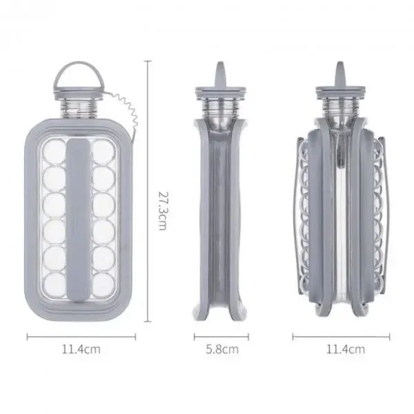 Силиконовая форма для льда на 17 шариков ICE CUBE TRAY в морозилку  / Устройство для изготовление льда Одесса - изображение 3